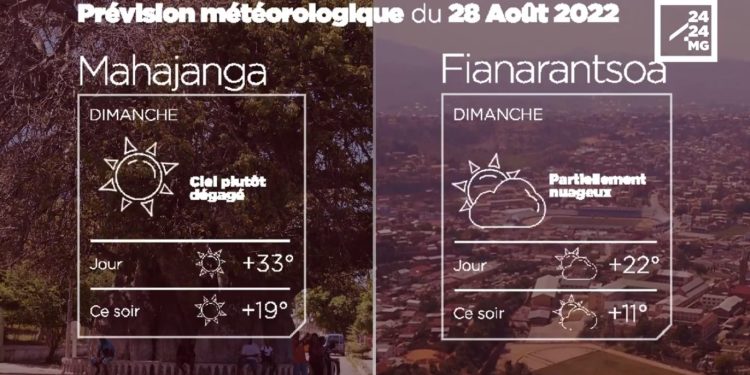 MÉTÉO du 28 août 2022