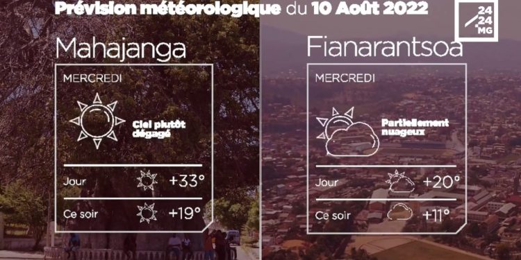 MÉTÉO du 10 août 2022