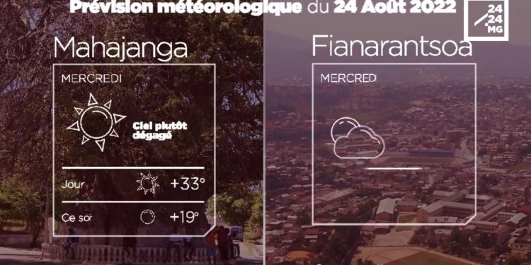 MÉTÉO du 24 août 2022