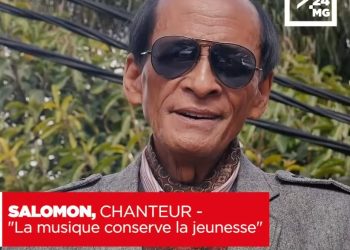 SALOMON, CHANTEUR – « La musique conserve la jeunesse »