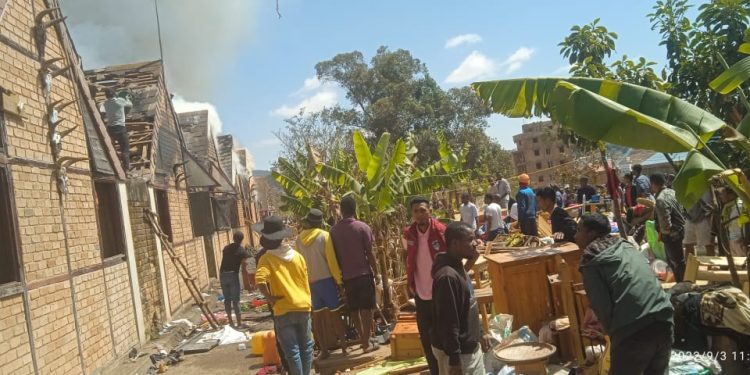 CATASTROPHE – Incendie à la cité universitaire d’Andrainjato Fianarantsoa