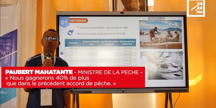 PAUBERT MAHATANTE – MINISTRE DE LA PÊCHE – « Nous gagnerons 40% de plus que dans le précédent accord de pêche. »