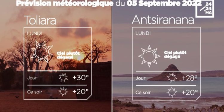 MÉTÉO du 05 Septembre 2022