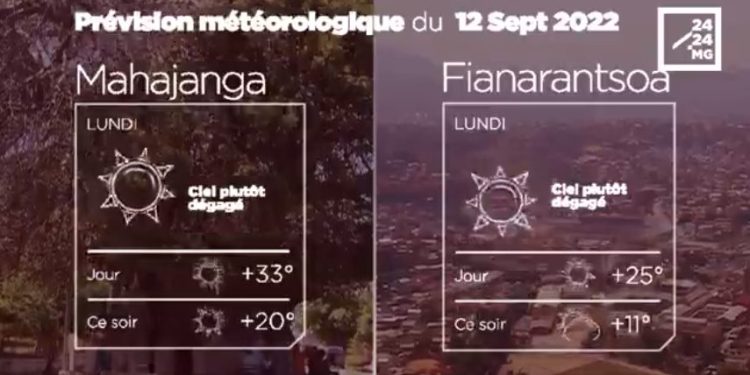 MÉTÉO du 12 septembre 2022
