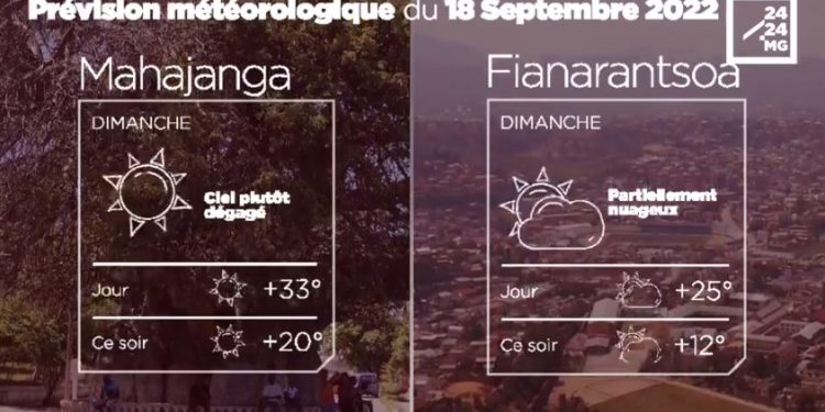 MÉTÉO du 18 septembre 2022