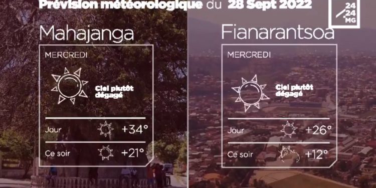MÉTÉO du 28 septembre 2022