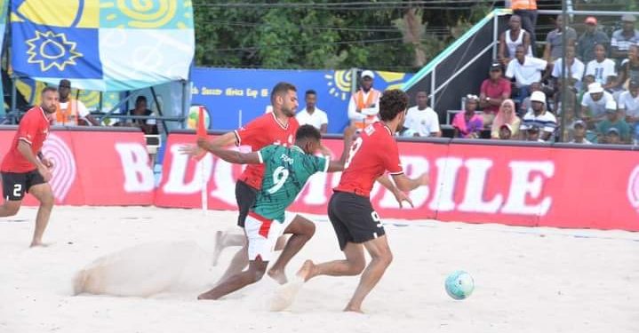 FOOTBALL/CAN BEACH SOCCER – Madagascar battu par l&rsquo;Égypte 3 à 4 aux tirs au but après un nul durant le temps réglementaire