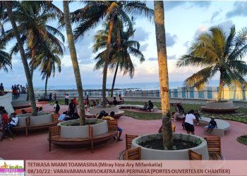 INFRASTRUCTURES – Ruée des visiteurs sur le chantier du projet Miami à Toamasina à l’occasion de la demi-journée portes ouvertes organisée par le secrétariat d’Etat en charge des Nouvelles villes et de l’habitat