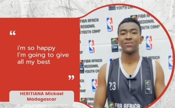 🏀🏀🏀 Mickaël Heritiana est l&rsquo;un des six jeunes garçons malgaches qui participent au Fiba Africa Regional youth camp. Il se dit prêt à donner le meilleur de lui-même au cours de ce stage. #FIBAAFRICA #FIBAAFRIQUE #FIBACAMP En partenariat avec : FIBA NextGen Hoops Fédération Malagasy de Basket Ball