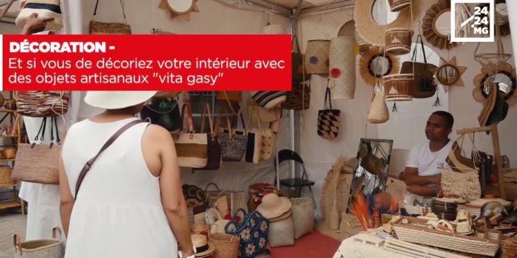 DÉCORATION – Et si vous de décoriez votre intérieur avec des objets artisanaux « vita gasy »