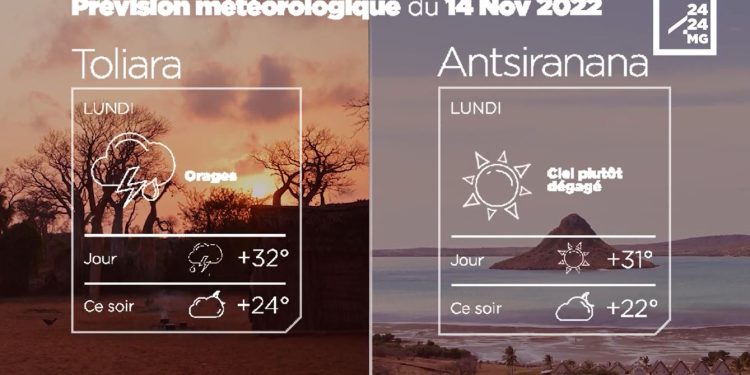 METEO du 14 novembre 2022