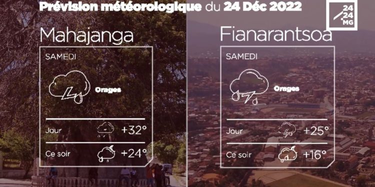 METEO du 24 décembre 2022