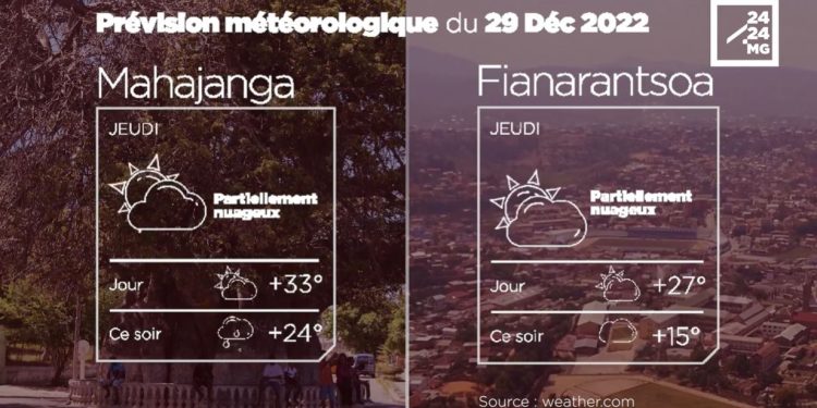 METEO du 29 décembre 2022