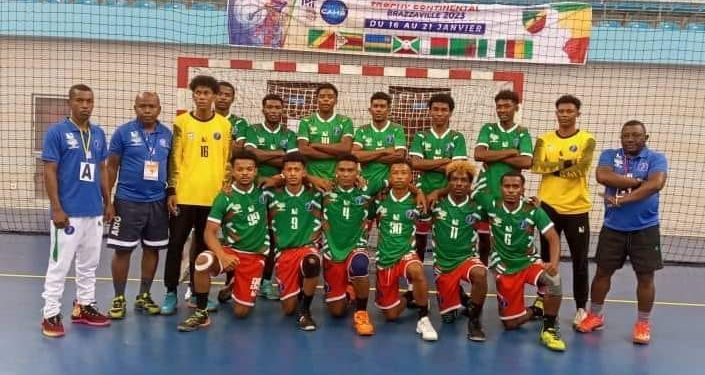 HANDBALL – Les Akio junior obtiennent une première victoire à l&rsquo;IHF Trophy continental face au Zimbabwe