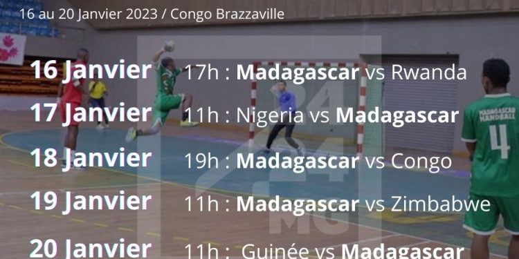 HANDBALL – Madagascar affrontera d’entrée le Rwanda à l’IHF Trophy continental U20 au Congo, un calendrier chargé pour les Akio junior dans cette compétition