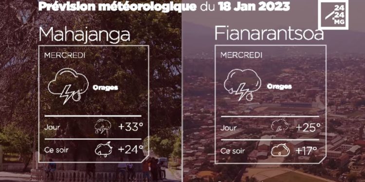 METEO du 18 janvier 2023