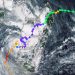 METEOROLOGIE – Cheneso devient un cyclone tropical et continue d&rsquo;influencer le temps qu&rsquo;il fait sur la Grande île