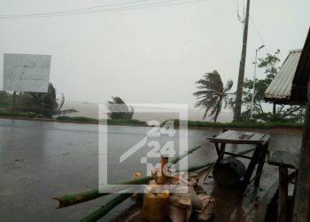 MÉTÉOROLOGIE – La forte tempête tropicale Cheneso a touché terre dans le district d’Antalaha