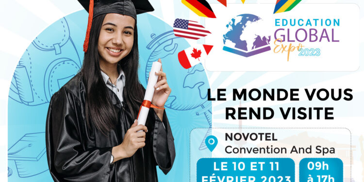Rendez-vous le 10 et le 11 février 2023 au Novotel Convention & Spa pour votre salon des études à l&rsquo;étranger. Venez discuter de vos projets d&rsquo;études directement avec les universités de partout dans le monde : USA, Canada, Allemagne, Suisse, Espagne, Australie, Malaisie, Inde.