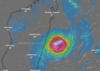 INTEMPÉRIES –Freddy perd en intensité et devient un cyclone tropical avec des vents moyens de 155km/h