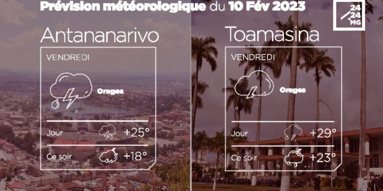 METEO du 10 février 2023