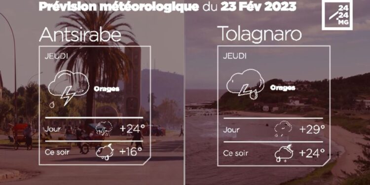 METEO du 23 février 2023