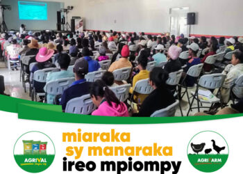 AGRIVAL sy AGRIFARM dia miaraka sy manaraka hatrany ireo mpiompy malagasy. Izany dia amin&rsquo;ny alalan&rsquo;ny fampiofanana sy fanomezana toro-làlana maimaimpoana ho azy ireo mba afahan&rsquo;izy ireo mampiroborobo ny fidiram-bolany amin&rsquo;ny alalan&rsquo;ny fiompiana.