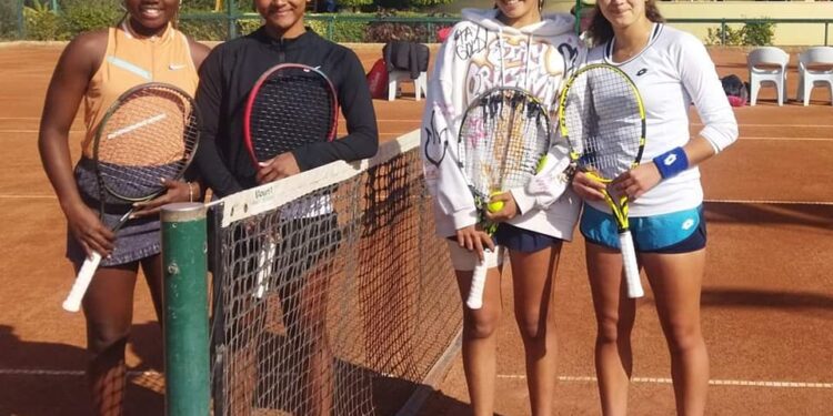 TENNIS – Miotisoa Rasendra et Floriana Nahum perdent en finale double des Championnats d&rsquo;Afrique U18