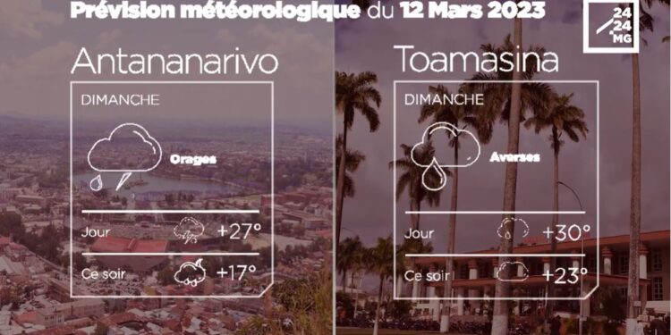 METEO du 12 mars 2023