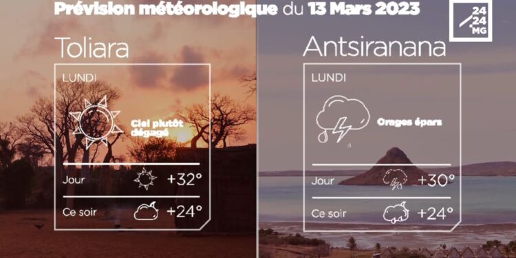 METEO du 13 mars 2023