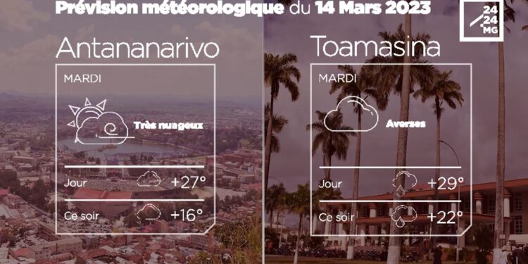 METEO du 14 mars 2023
