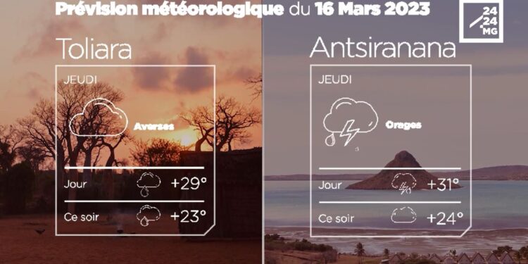 METEO du 16 mars 2023