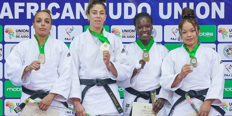 JUDO – OPEN D&rsquo;AFRIQUE D&rsquo;ALGER : Laura Rasoanaivo décroche la médaille de bronze dans la catégorie des -70 kg