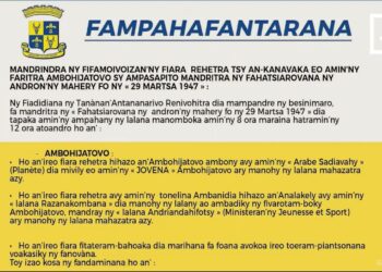 VAOVAO – MINUTE FLASH 24 MARTSA 2023