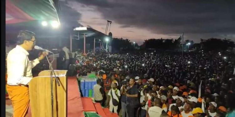 Andry Rajoelina promet de créer une nouvelle région pour Maroantsetra et Mananara