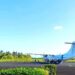 TRANSPORT AÉRIEN – L’aéroport de Sainte Marie se dote de balisage lumineux de piste pour pouvoir accueillir des vols internationaux de nuit