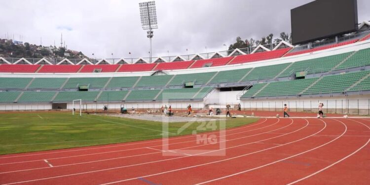 INFRASTRUCTURES – Le stade Barea retouché pour accueillir l’athlétisme aux Jeux des îles
