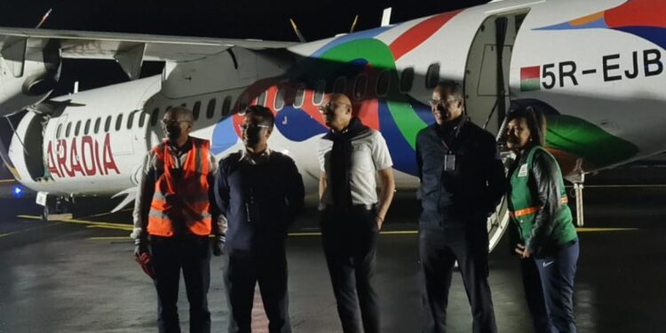 SAINTE MARIE – L’aéroport de Ravoraha accueille son premier vol de nuit