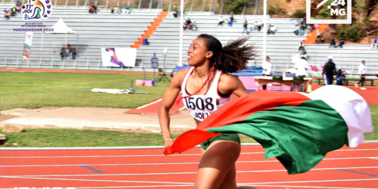 ATHLÉTISME – Claudine Nomenjanahary décroche l’or pour Madagascar au 100 mètres féminin