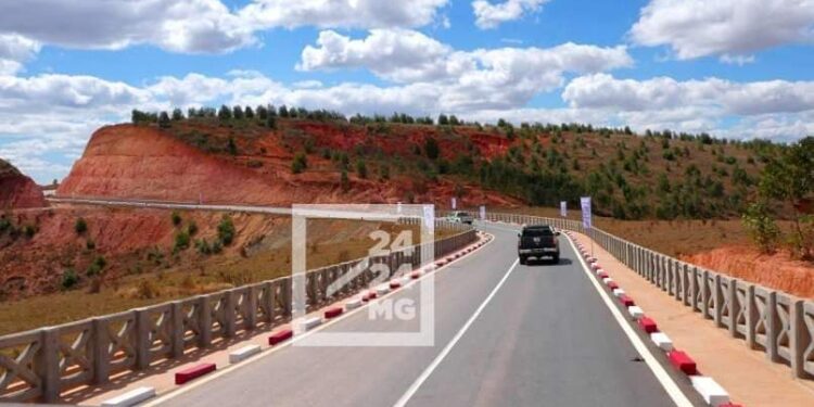 Le tronçon Marovoay – Vohidiala de la RN44 et ses 7m de largeur officiellement réceptionné