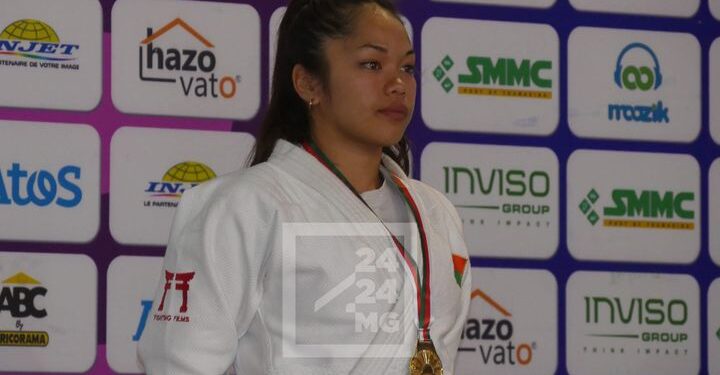 Laura Rasoanaivo sacrée championne d&rsquo;Afrique seniors de judo dans sa catégorie