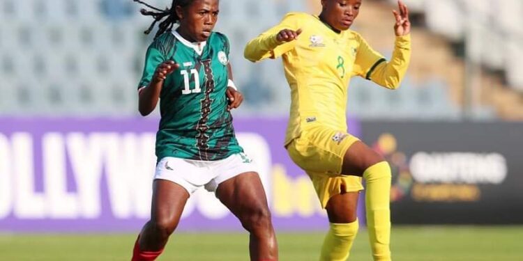 FOOTBALL – Madagascar s&rsquo;incline face à l&rsquo;Afrique du sud au Cosafa Women&rsquo;s Championship