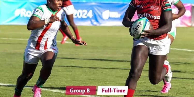 Madagascar est éliminé du tournoi de qualification olympique de rugby à sept féminin 