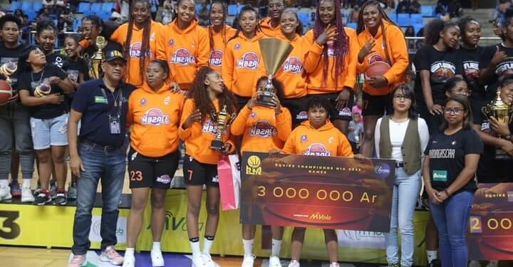 SPORTS – Le MB2All conserve son titre de champion de Madagascar de basketball N1A Dames
