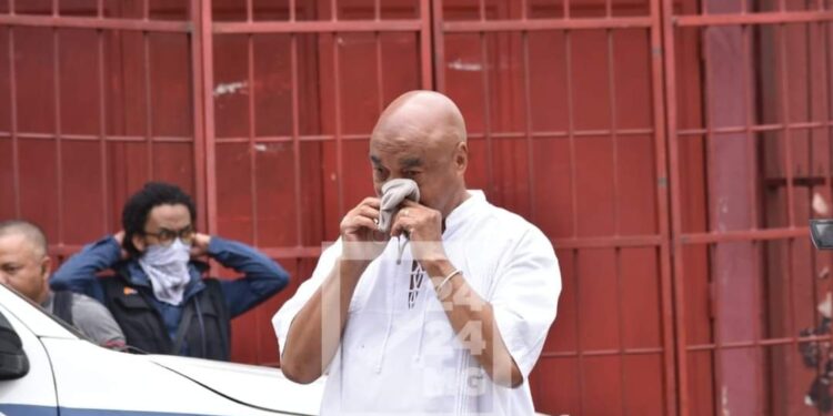 Jean Jacques Ratsietison relaché après avoir été entendu par la section de recherche criminelle de la gendarmerie 