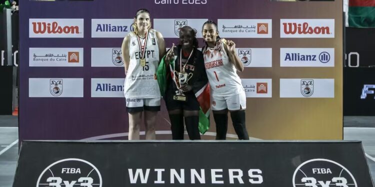 BASKETBALL – Elly Randriamampionona et Sydonie Andriamihajanirina terminent meilleurs marqueurs de l’Africa Cup 3×3 2023