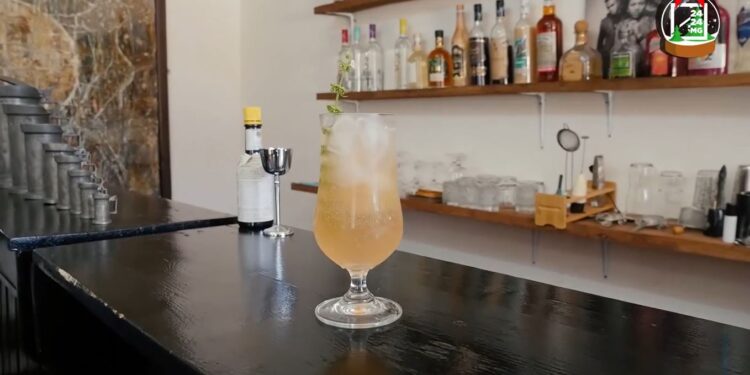 COCKTAIL – « Combava fizz », pour rehausser le goût de vos fêtes