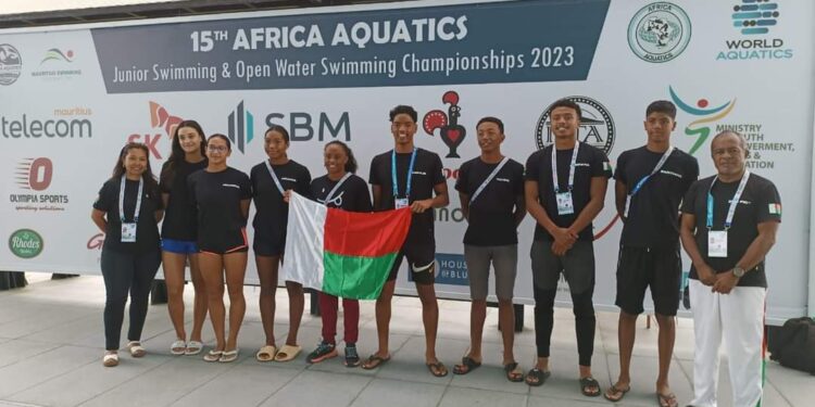 NATATION – Huit nageurs malgaches aux championnats d’Afrique juniors à Maurice