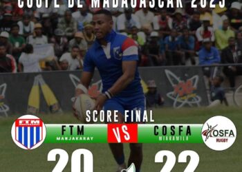 RUGBY – Le Cosfa prive le FTM d&rsquo;un triplé cette année, l&rsquo;Uscar en finale de la Coupe de Madagascar