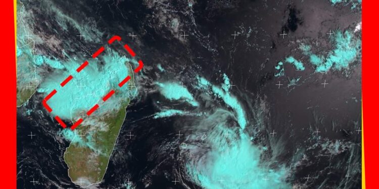 METEO – Les régions de Boeny et de Sofia, ainsi que sept districts du Nord-ouest placés en alerte rouge fortes pluies